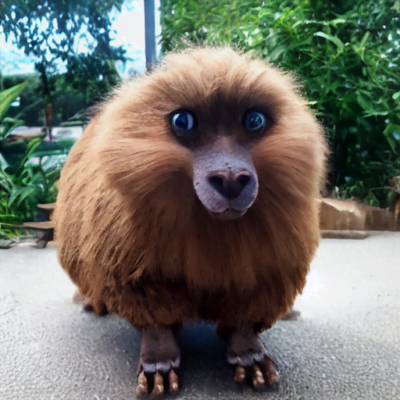 Left: a creature that is sleekly groomed right: some poor soul that is alone and doomed