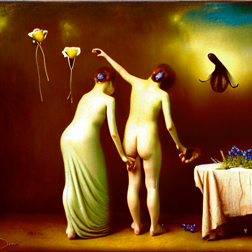 Girls were decked with flowers and violated while boys spat juice from out of their fresh young bulbs