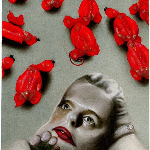 Bloody red bats, squelching offal