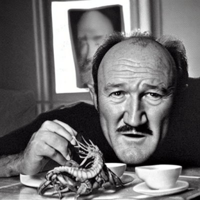 He's in every film, sometimes wearing a towel, and if you don't get him, you get andie macdowell.