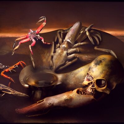 1+2.) I wanna destroy you 3.) And when I have destroyed you I'll come picking at your bones 4.) You won't have a single atom left to call your own