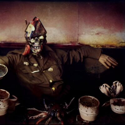 1+2.) I wanna destroy you 3.) And when I have destroyed you I'll come picking at your bones 4.) You won't have a single atom left to call your own