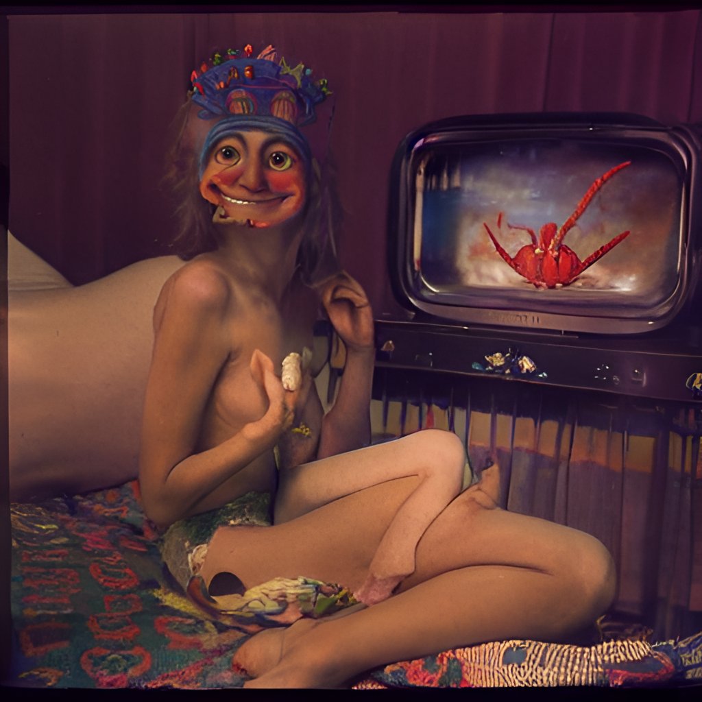 I'm alone, like a queen in bed, with a barrel of vodka and lime (II)