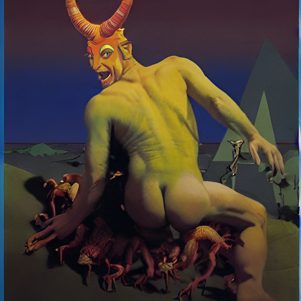 Yesterday I saw the devil in the nude. It was embarrassing.