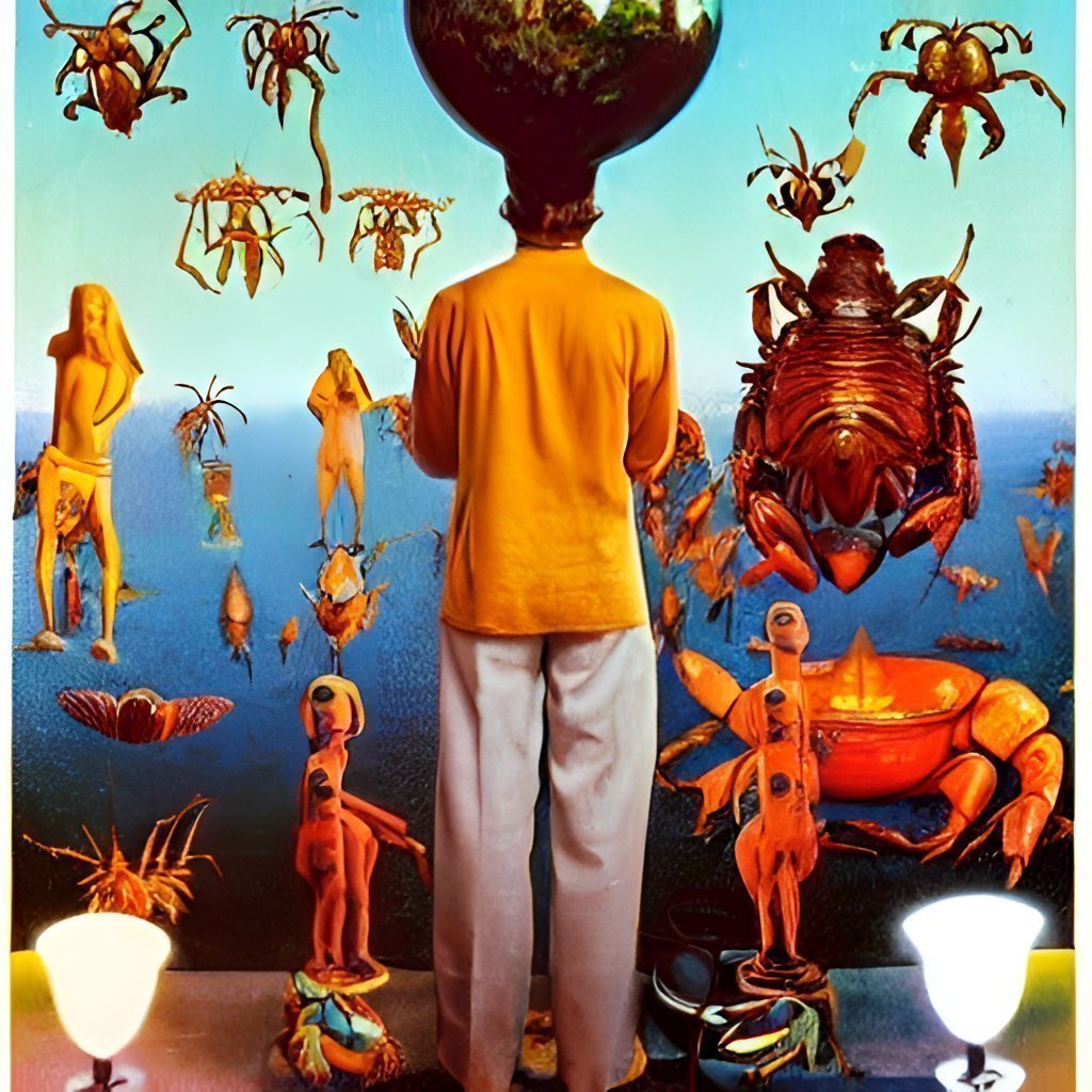 I'm the man with the lightbulb head, I turn myself on in the dark (II)