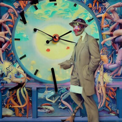 1.) I'm going back into my body, back out of my dream, dressed up as a human with a routine 2.) Dressed up as a human, with a routine, that I call me