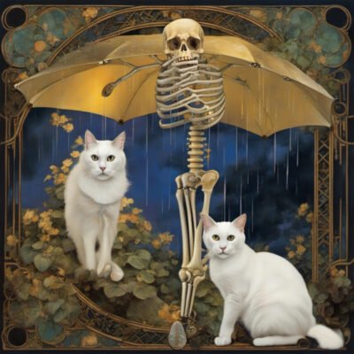 The harmonicas play the skeleton keys and the rain