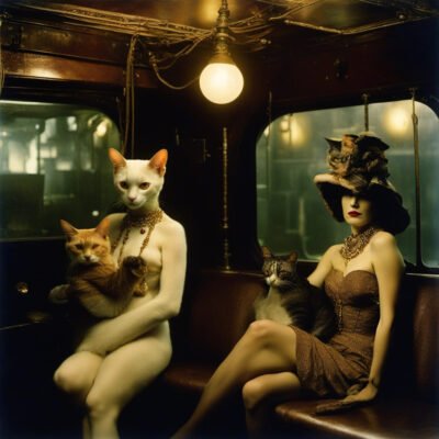 And the all-night girls they whisper of escapades out on the “d” train