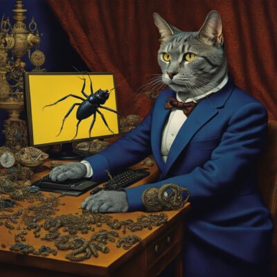 Now, little boy lost, he takes himself so seriously