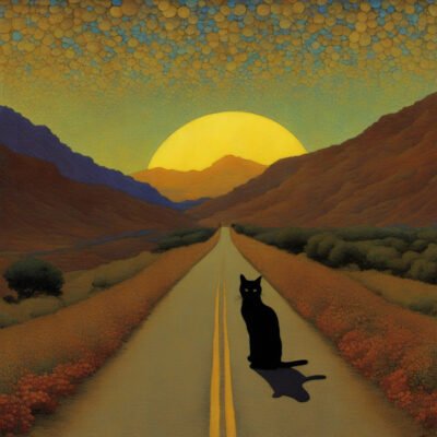 But mona lisa musta had the highway blues, you can tell by the way she smiles