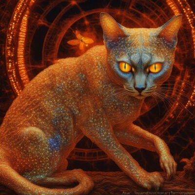 The ghost of ’lectricity howls in the bones of her face