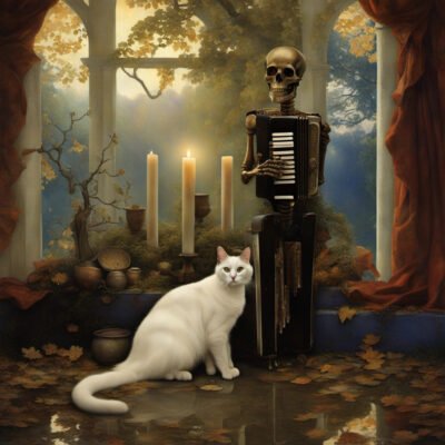 The harmonicas play the skeleton keys and the rain