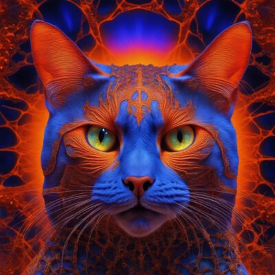 The ghost of ’lectricity howls in the bones of her face