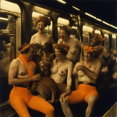 And the all-night girls they whisper of escapades out on the “d” train