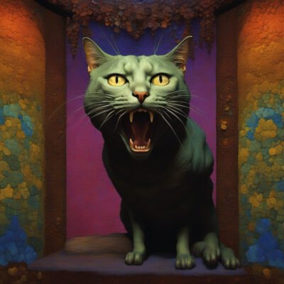 Muttering small talk at the wall while I’m in the hall