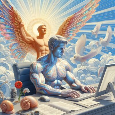 14628dbb-9ef9-448a-a5db-5e3f239eab24.jpg, A 'Dream Jobs (the surreal preoccupations of an out-of-work IT consultant)' image with ID# 7160