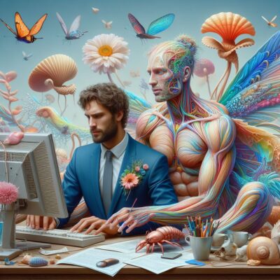 591ce51c-4f62-4b6d-a0e9-c22bdafad856.jpg, A 'Dream Jobs (the surreal preoccupations of an out-of-work IT consultant)' image with ID# 7370