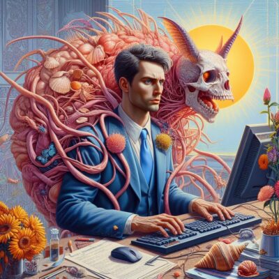 82d5d599-825d-4d24-839a-c2a46c3c4c39.jpg, A 'Dream Jobs (the surreal preoccupations of an out-of-work IT consultant)' image with ID# 7378