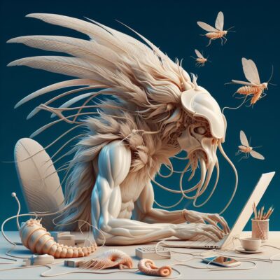 999cf2c9-8d3d-4f5f-b1db-d8525205a73d.jpg, A 'Dream Jobs (the surreal preoccupations of an out-of-work IT consultant)' image with ID# 7393