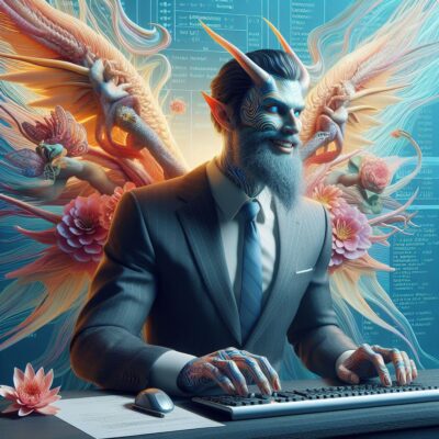 ec27fa86-e783-4a24-ba7b-4aa1d9536339.jpg, A 'Dream Jobs (the surreal preoccupations of an out-of-work IT consultant)' image with ID# 7380