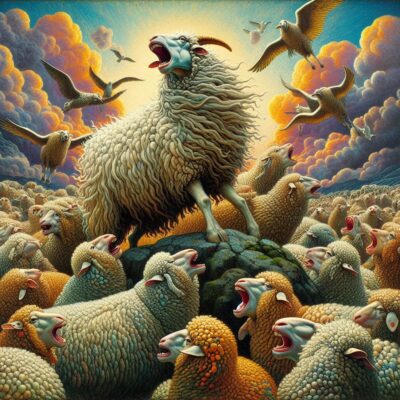 Wave upon wave of demented avengers march cheerfully out of obscurity into the dream