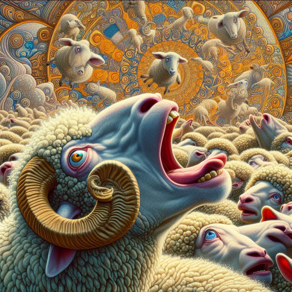 What a surprise, a look of terminal shock in your eyes