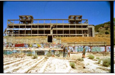 Group exploring american flats outdoors