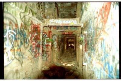 Solo exploration, tunnels under american flats