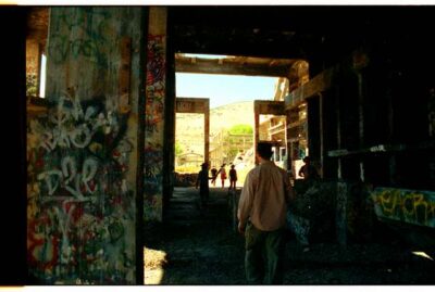 Inside main building