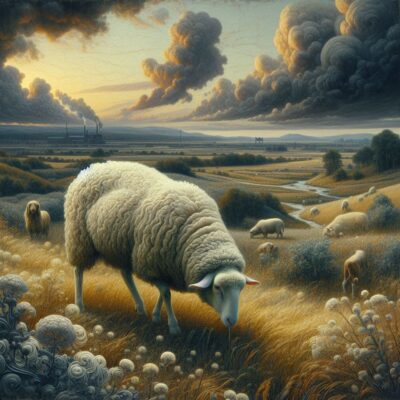 Harmlessly passing your time in the grassland away