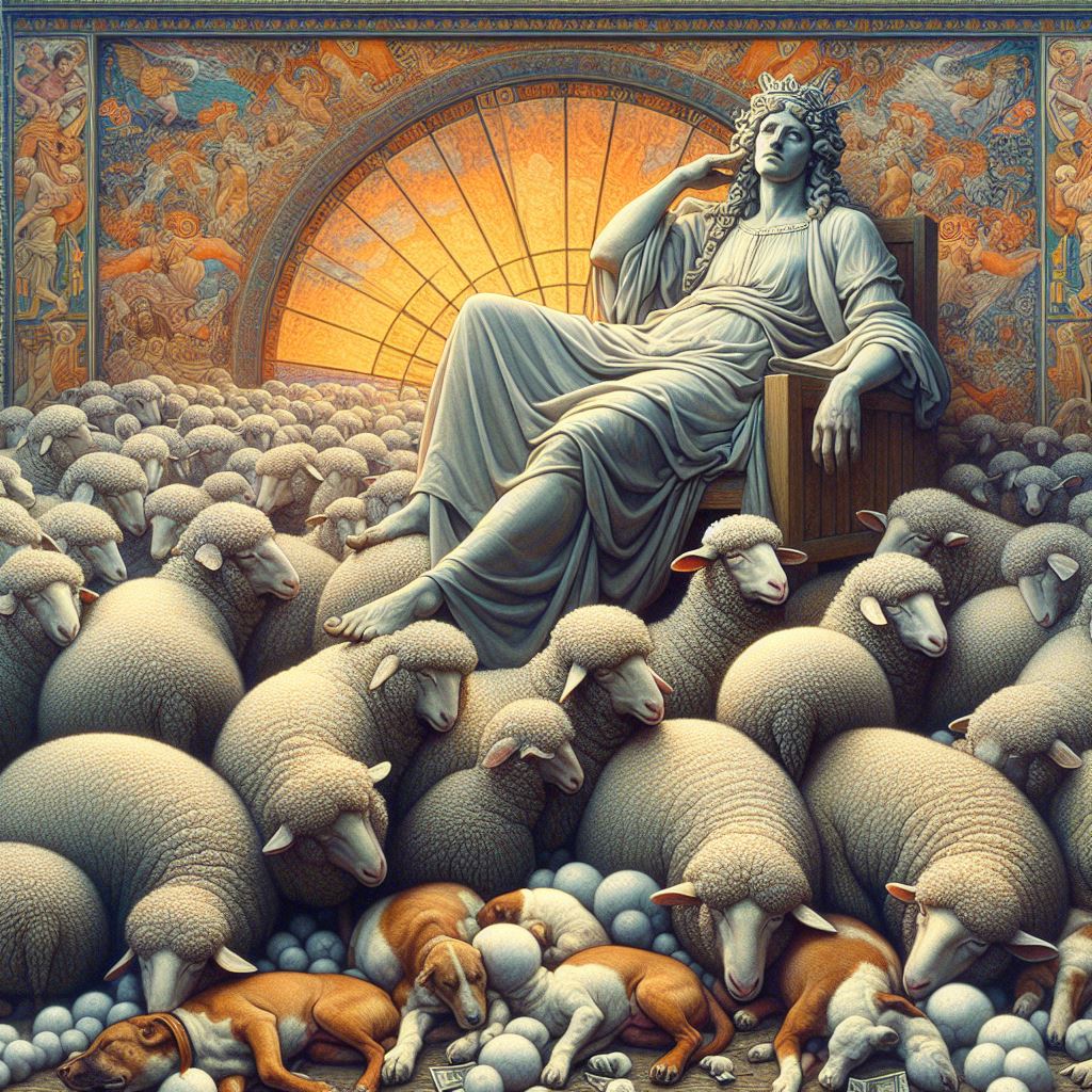 When cometh the day, we lowly ones,