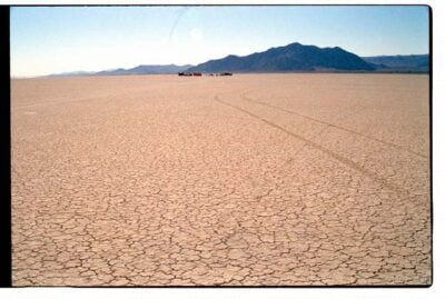 First camp from a distance