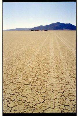 First camp from a distance