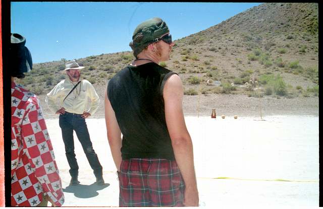 Joe & harry at close target range