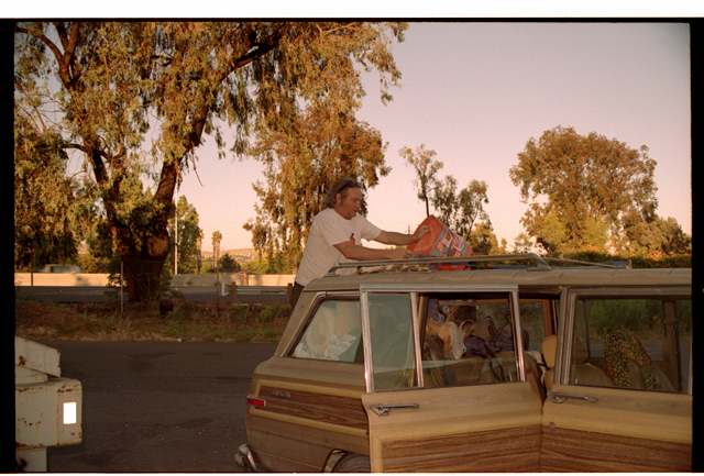 Unloading the shitbox