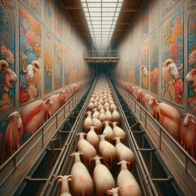 ...down well-trodden corridors...