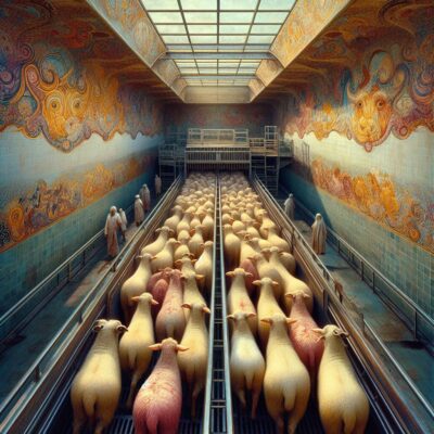 ...down well-trodden corridors...