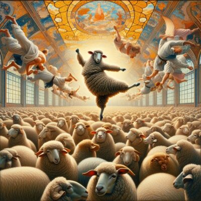 Lo, we shall rise up,