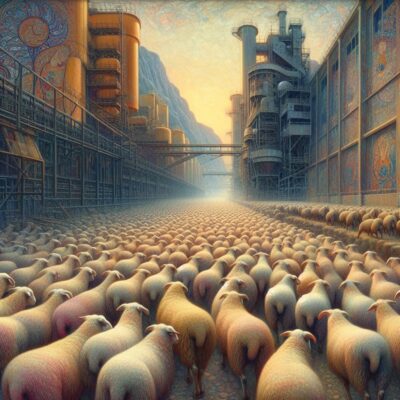 ...you follow the leader...