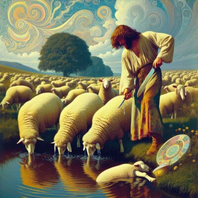 He maketh me down to lie