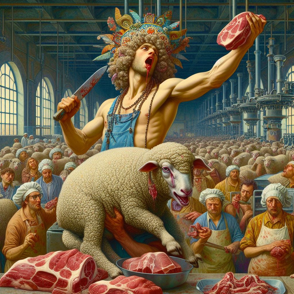 For lo, he hath great power, and great hunger.