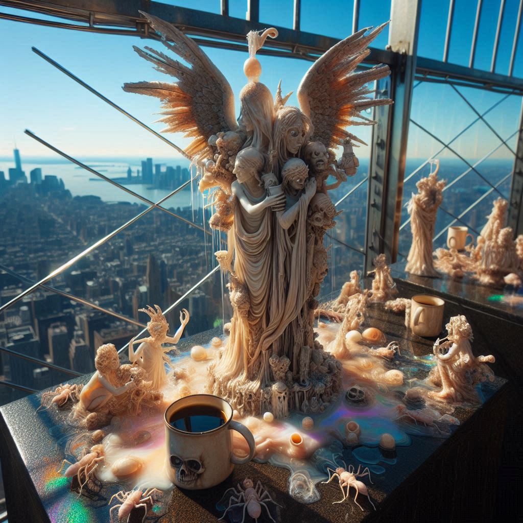 Some tourists find the heights unnerving