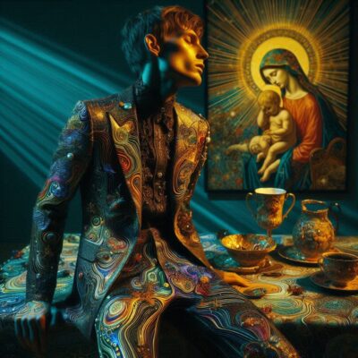 3022206c-064a-4bed-b56a-44addea5b278-2.jpg, A 'Portraits In Flesh — AI generative illustration gallery' image with ID# 9831