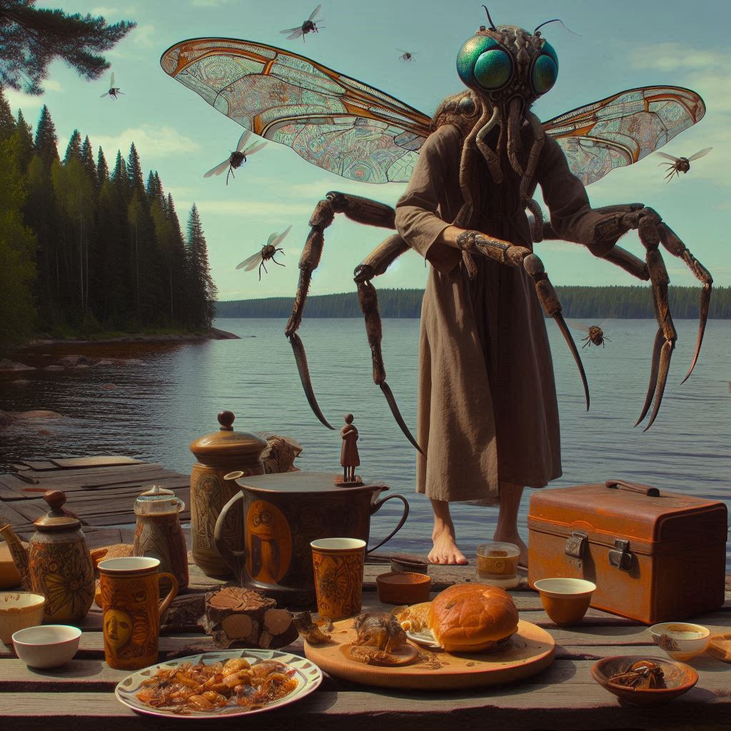 Up by the columbia river in oregon, I shared a campsite for a few days with this vagabond. I've never seen someone make such great meals with so few resources.