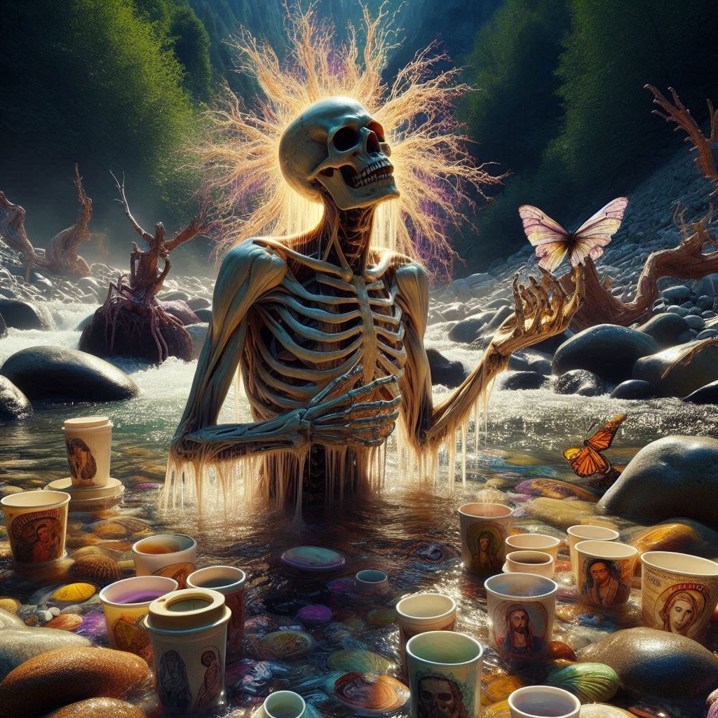 That cold creek water is revitalizing