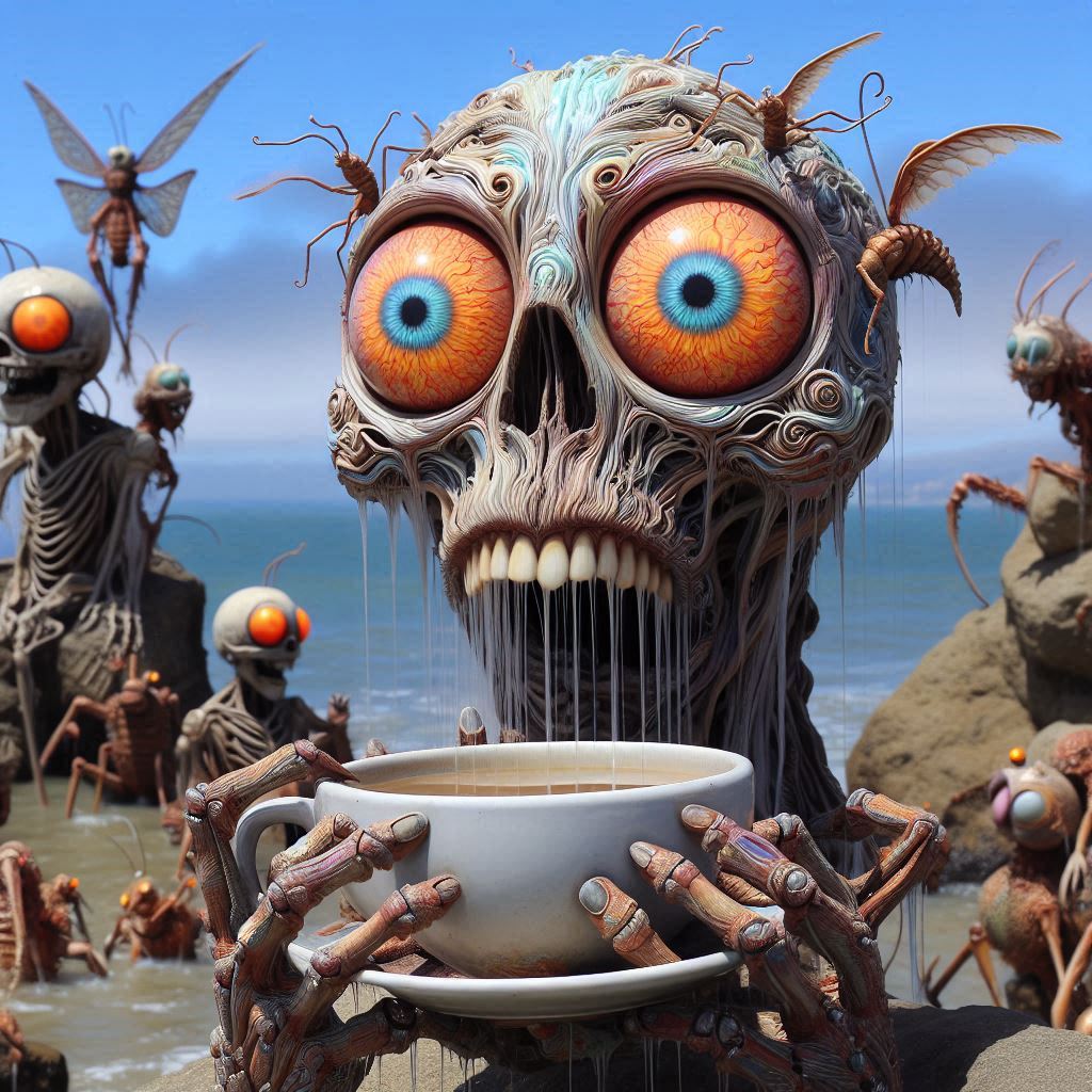 This funny character was out enjoying the surf and the rocks by land's end