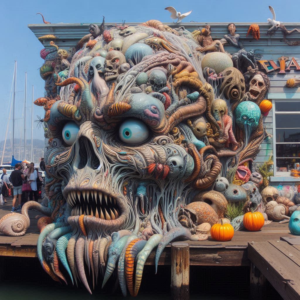 An old-timer out at fisherman's wharf