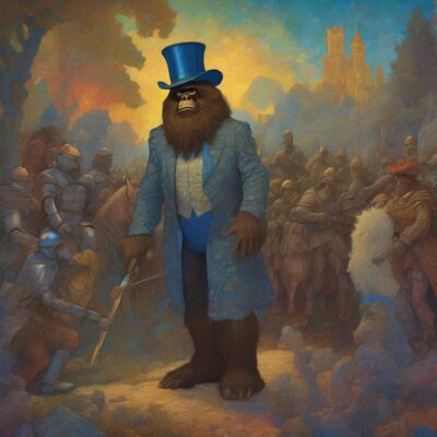 shjasbk.ximage.jpg, A '#SaturdayMonsterChallenge “A Connecticut Sasquatch In King Arthur’s Court”' image with ID# 11876