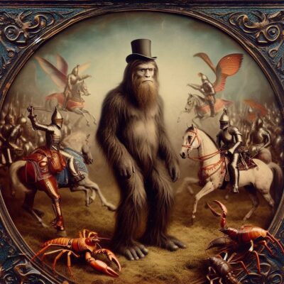 07e9ace2-2c3b-4ba5-8ebe-f2a55a8a9b85.jpg, A '#SaturdayMonsterChallenge “A Connecticut Sasquatch In King Arthur’s Court”' image with ID# 11909