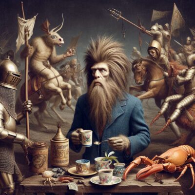 27ab9b34-f2eb-4367-b700-fbd05b91ce9f.jpg, A '#SaturdayMonsterChallenge “A Connecticut Sasquatch In King Arthur’s Court”' image with ID# 11917